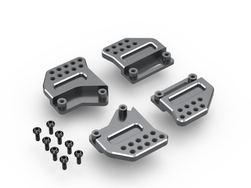 Aluminum Shock Tower Set (Gunmetal), for Venture18