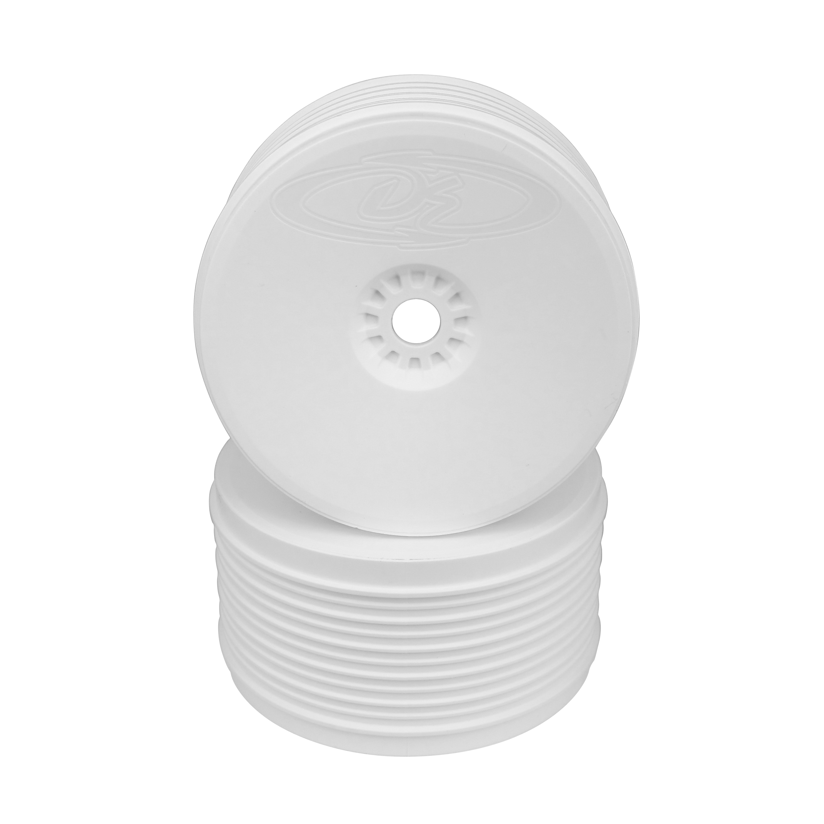 Speedline Plus Truggy Wheels- 1/8 Truggy/White/4pcs