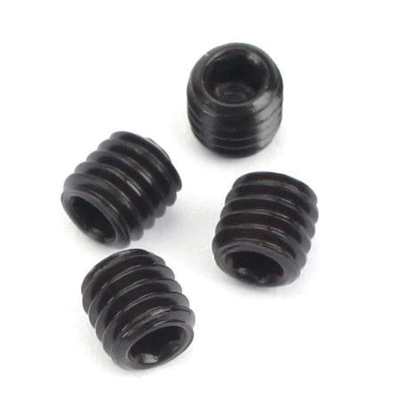 4mm x 6 Socket Set Screws (4/pkg)