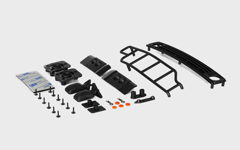 SCA-1E Praire Wolf Plastic Set (324)