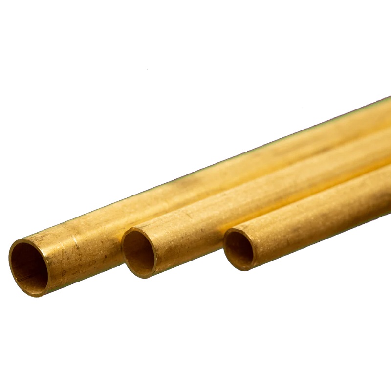 Bendable Brass Tube: (3/16", 7/32", 1/4") x 12" Long