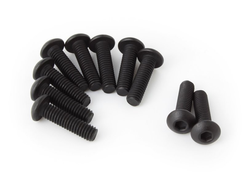 Button Head Screws M4x15mm (Hex Socket/10pcs)