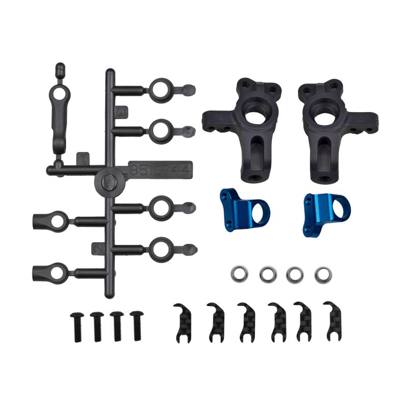 RC10B84 FT Adjustable Kpi Steering Block Kit
