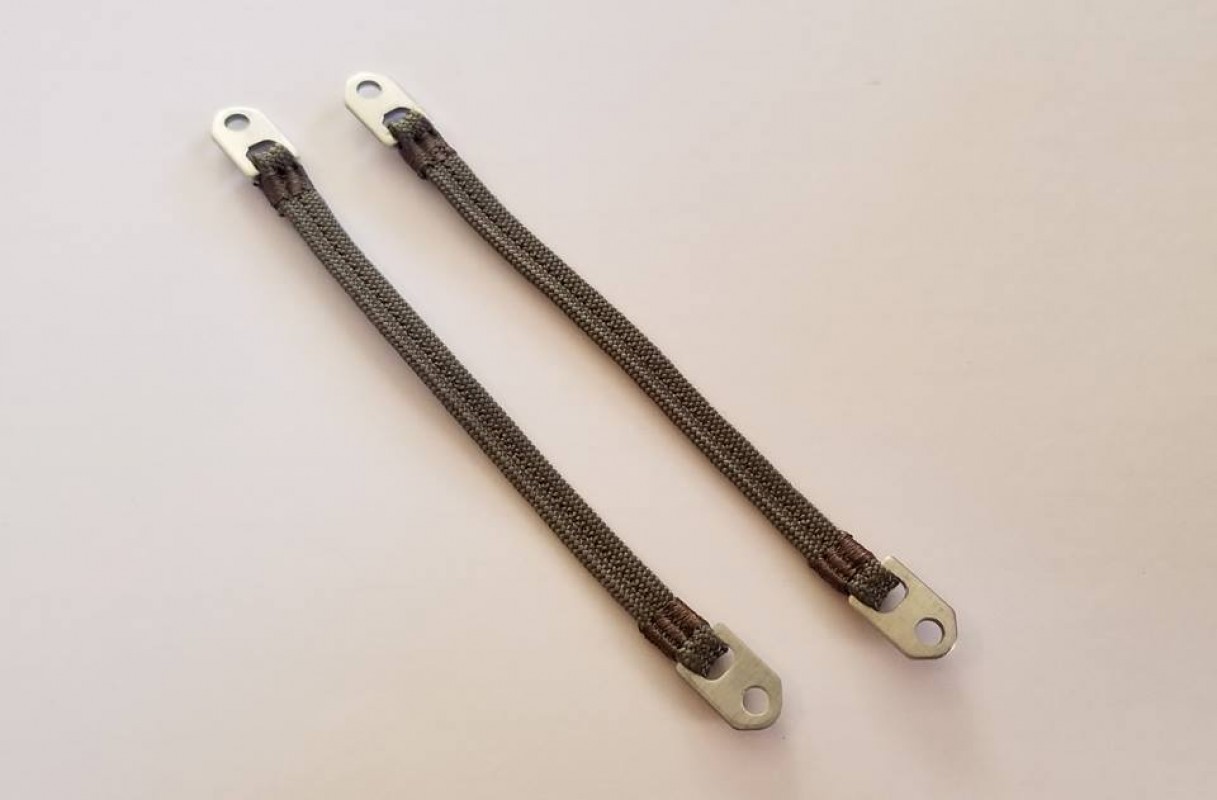 Charcoal 90mm Limit Straps 