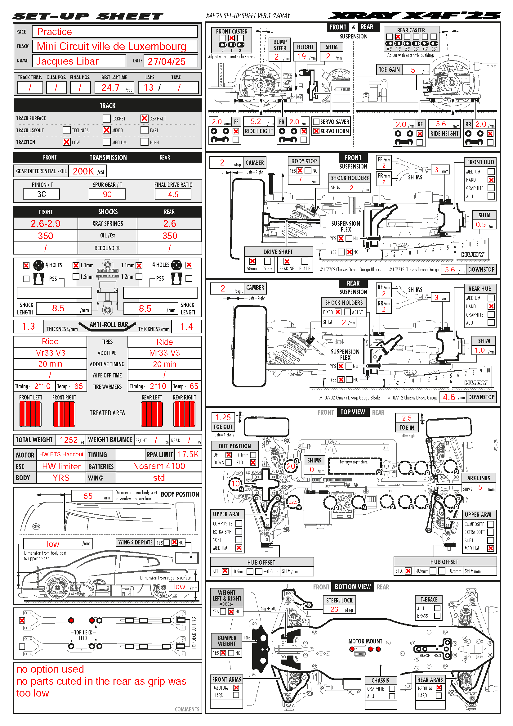 Practice - Luxembourg