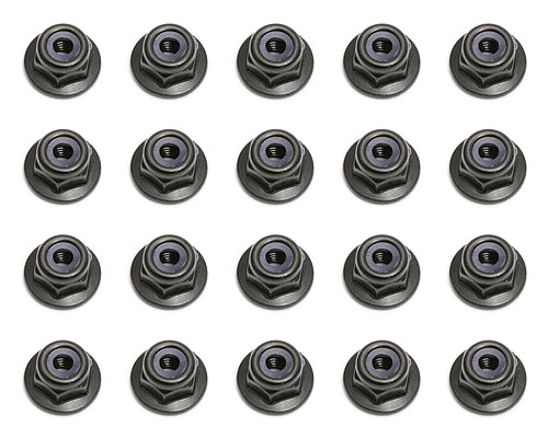 M3 Locknut with Flange