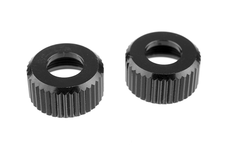 Shock Body Cap - Lower - Aluminum - 2 pcs: SBX410