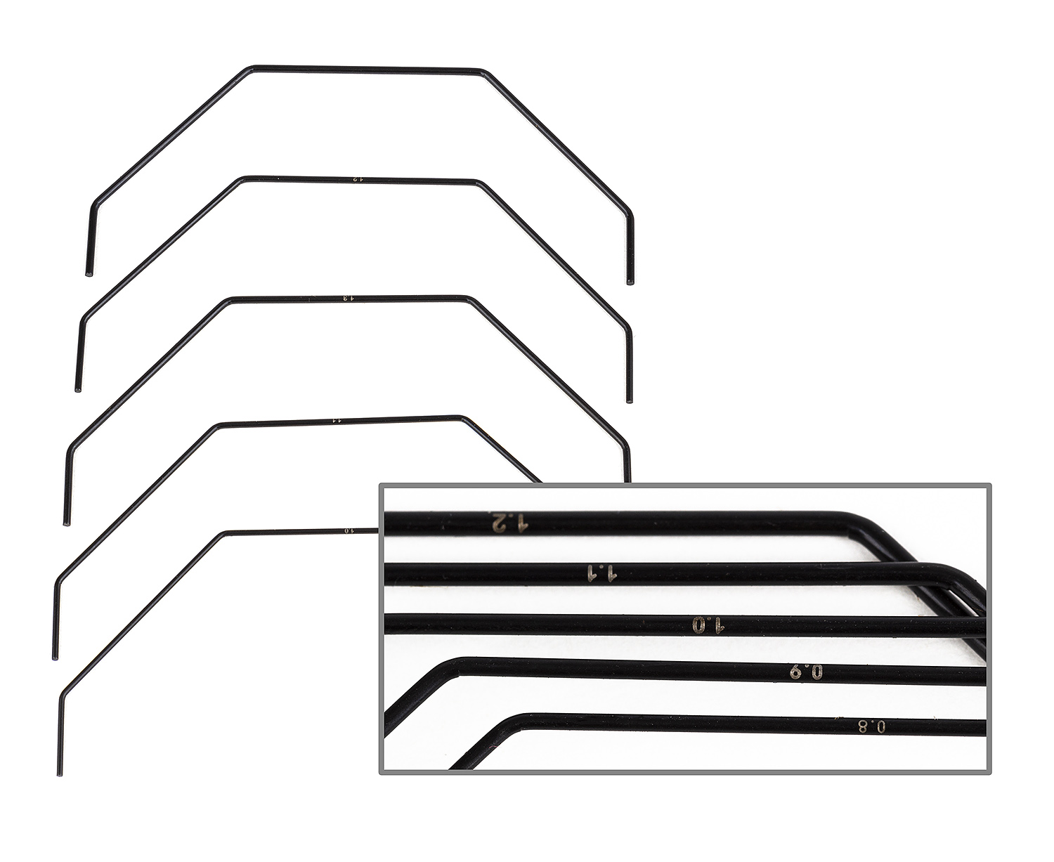 RC10B7 Rear Anti-roll Bar Set