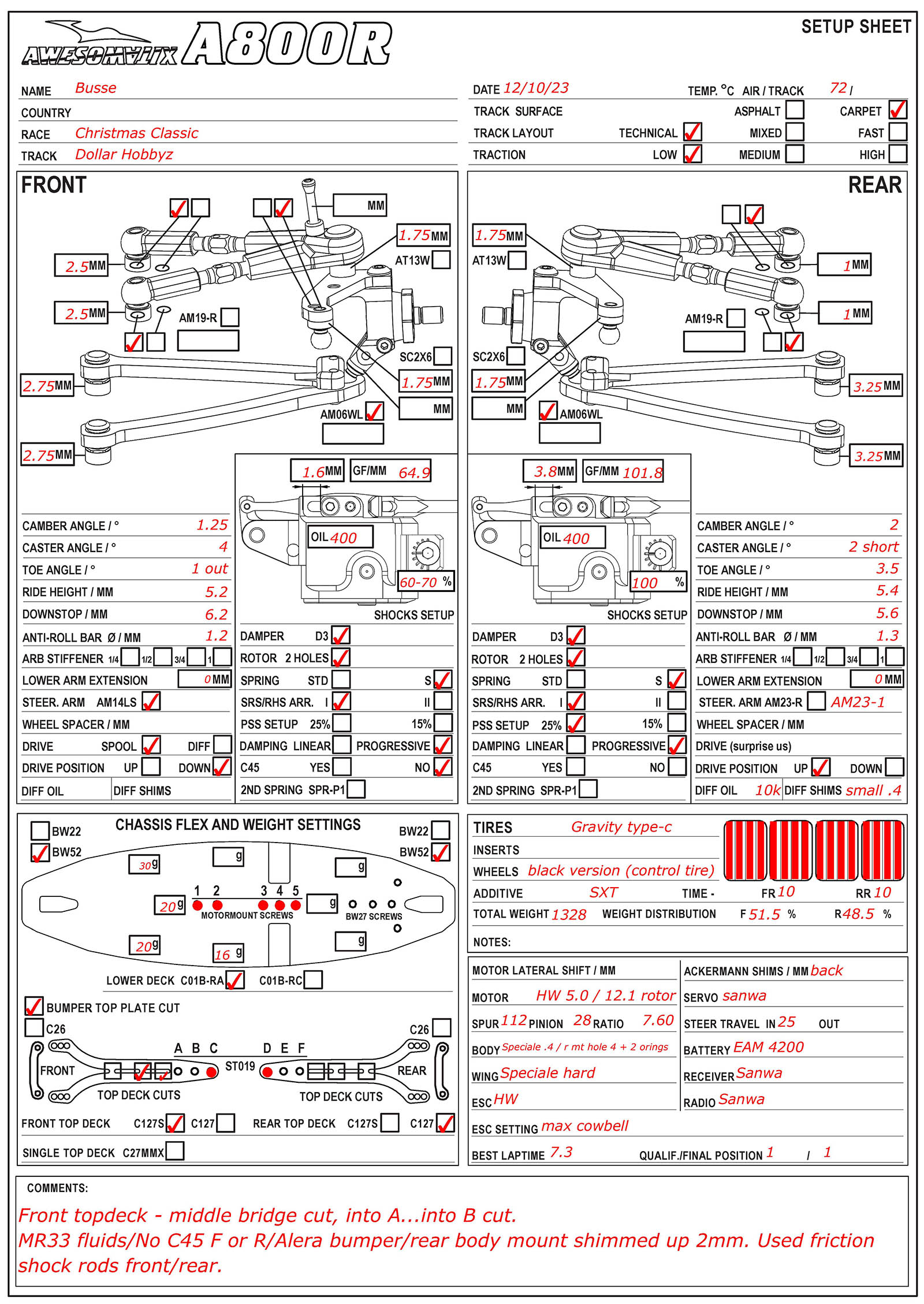 Xmas Classic - Dollar Hobbys
