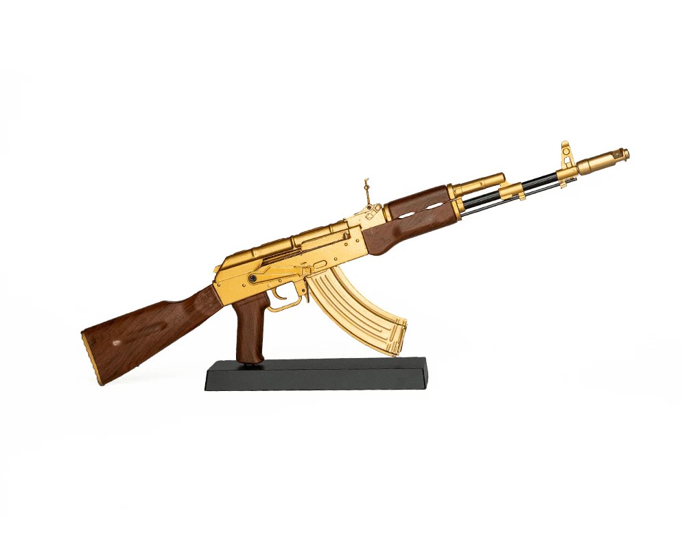 AK47 Model, Gold 