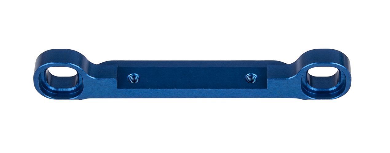 RC8B4.1 Upper Link Mount, Angled, Blue Aluminum