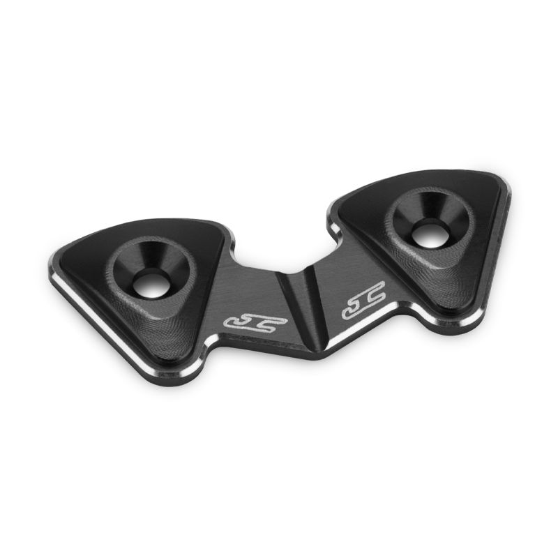 RC10B7 Aluminum 1-Piece Rear Wing Button, Black, Fits RC10B7 / RC10B7D