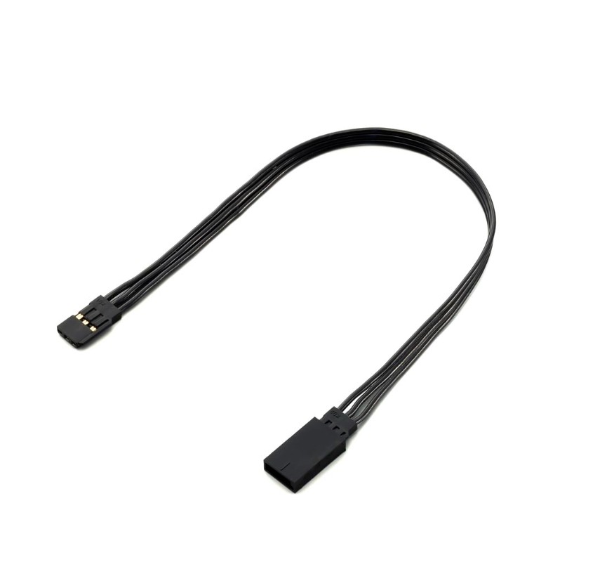 Extension Wire Black (High Current) 200mm